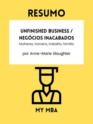 cover image of Resumo--Unfinished business / Negócios inacabados